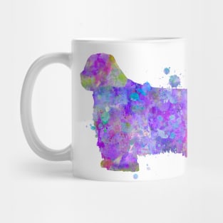 Clumber Spaniel Watercolor Painting Mug